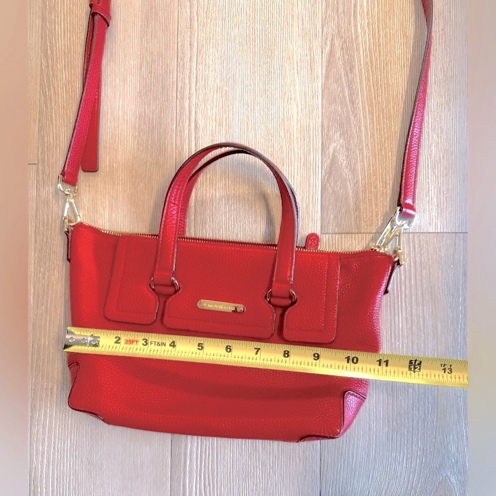 Michael Kors red crossbody purse. Excellent condition. - Picture 9 of 9